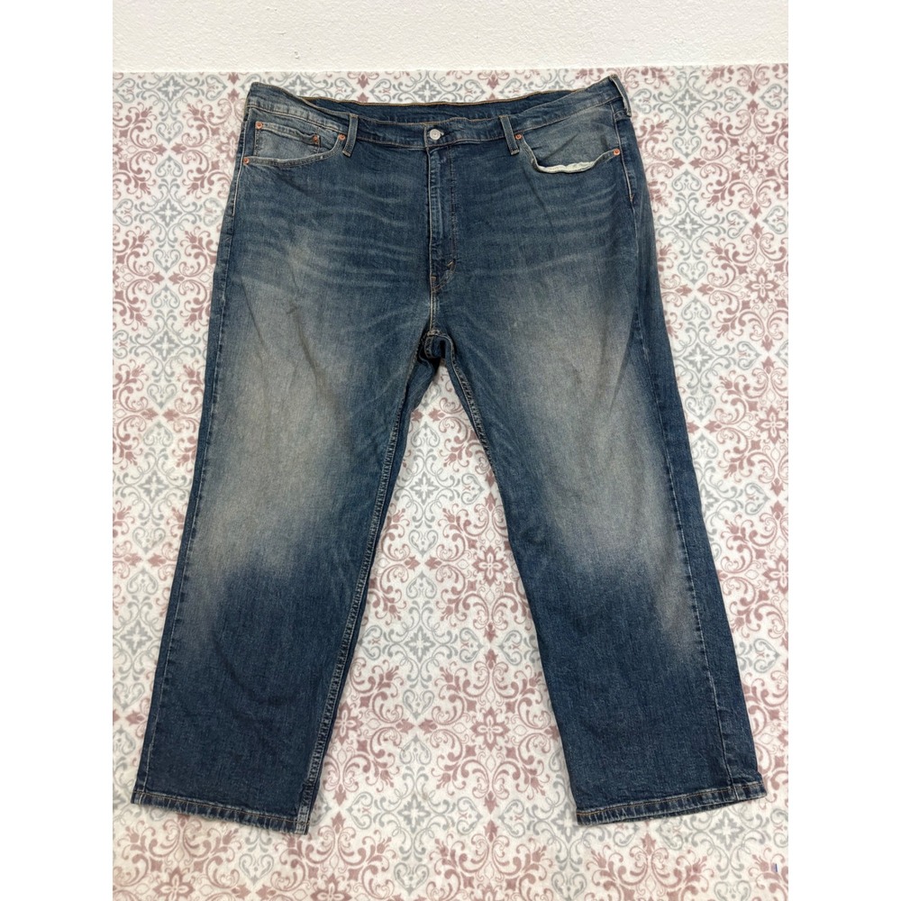 Levis 559 Relaxed Straight Jeans Mens 46x29 Blue Medium Wash Denim 01559-0086